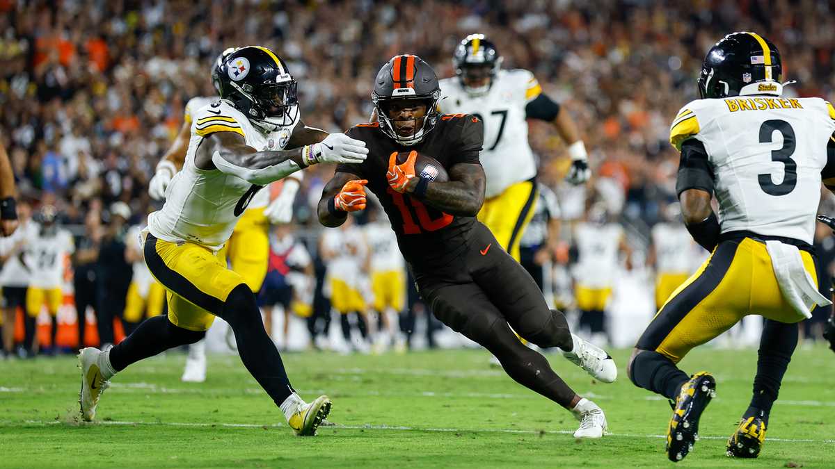 LIVE UPDATES: Steelers vs. Browns on Thursday night football