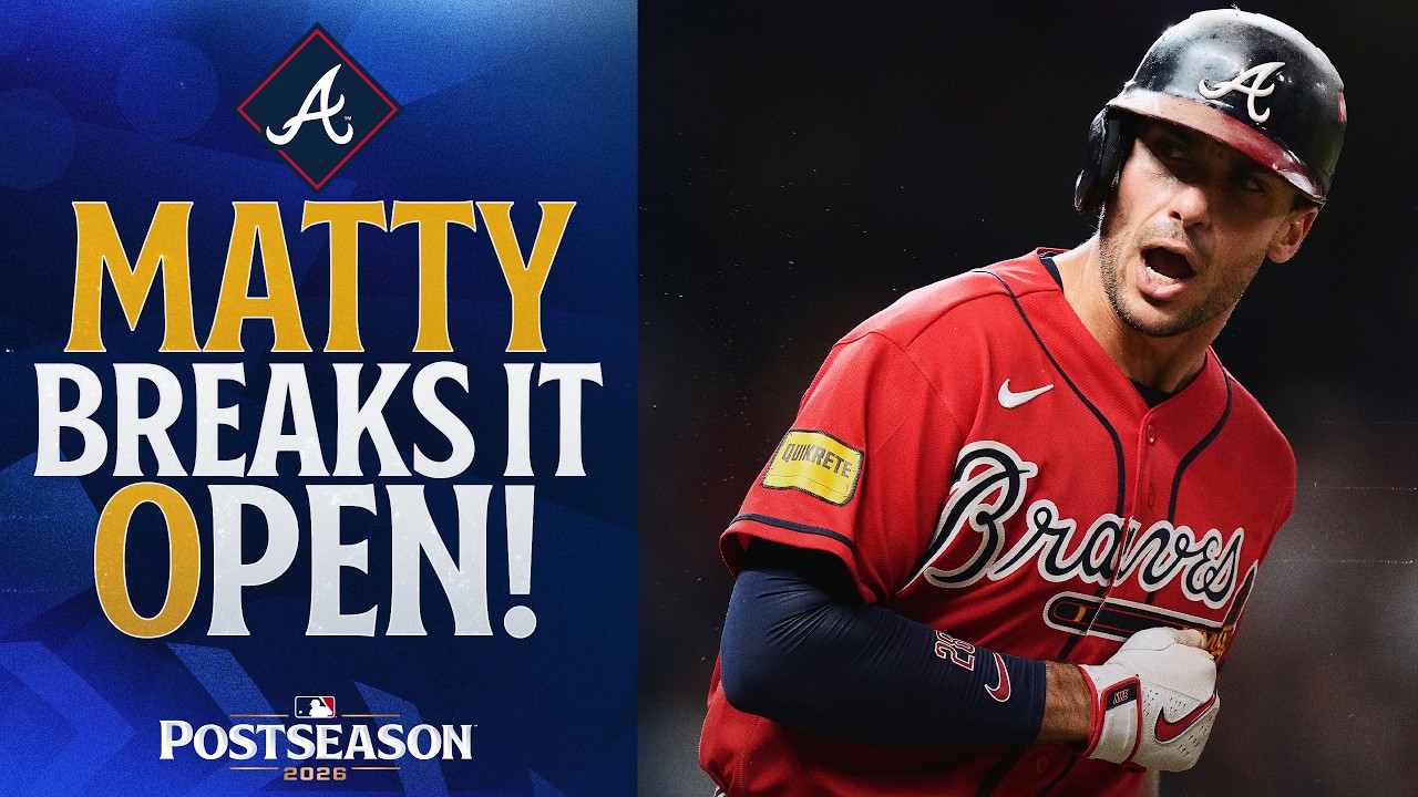 Matt Olson CRUSHES a SOLO HOME RUN for the Braves' 3rd HOME RUN in NL Wild Card Game 3! 😤👋
