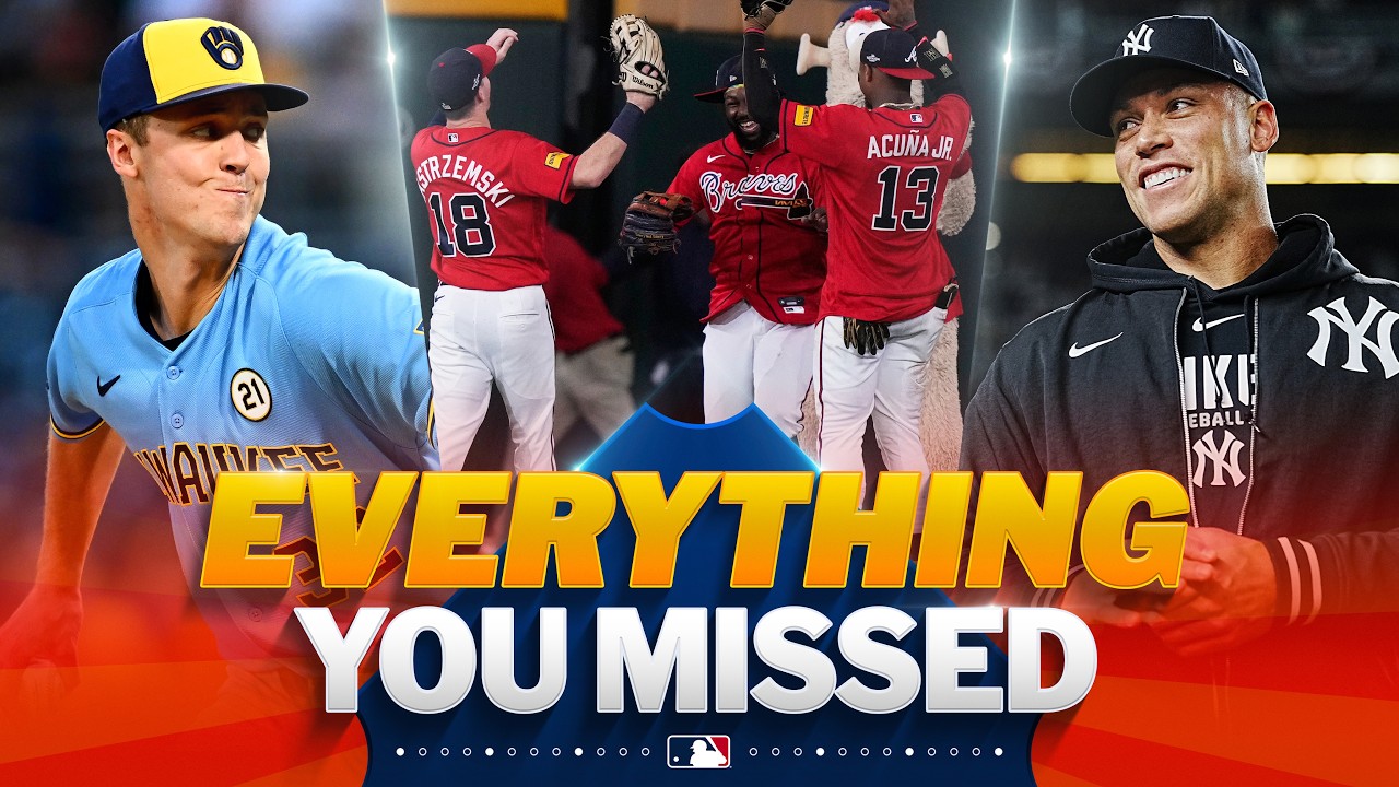 Braves MASH 3 HOMERS to PUNCH THEIR TICKET to the NLDS!