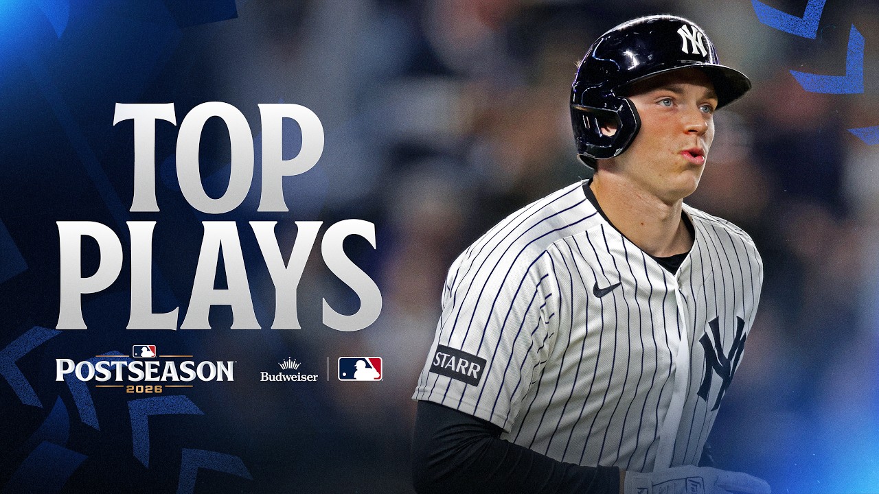 TOP PLAYS from the 2026 Wild Card Round! (Yankees' Ben Rice's HUGE HR & MORE!)