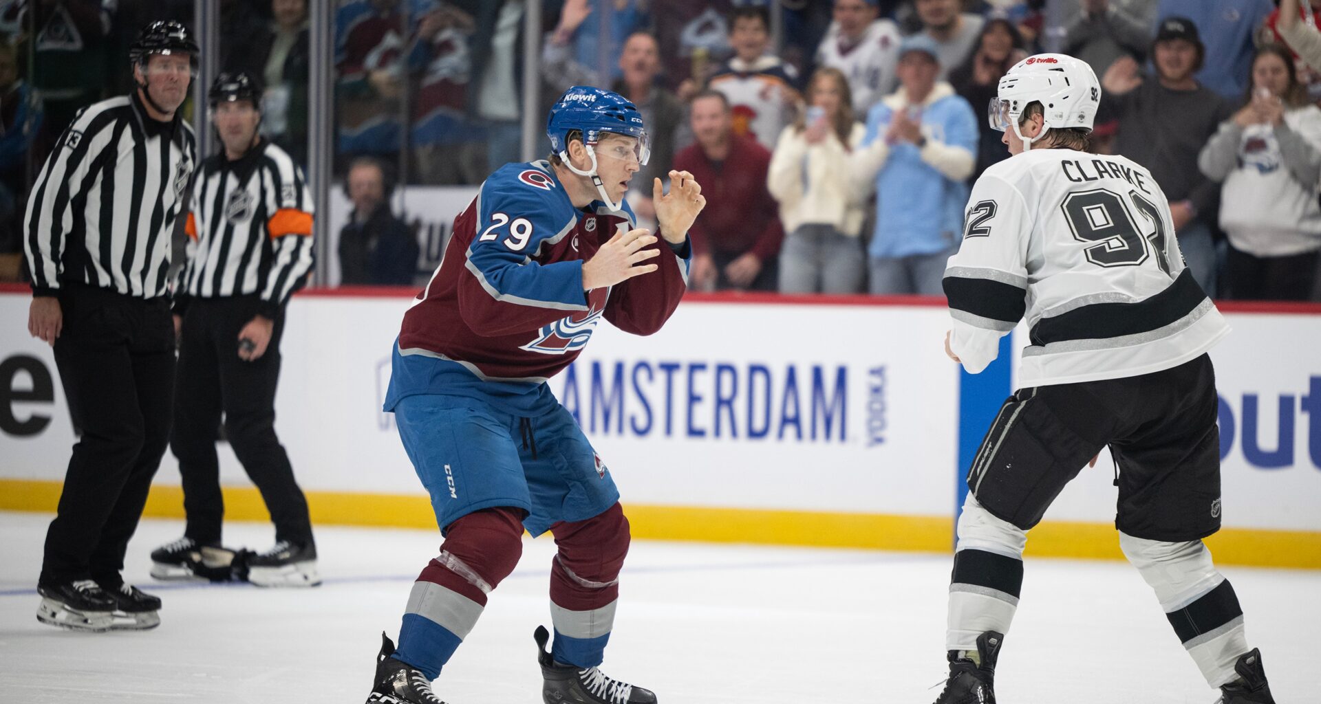 Nathan MacKinnon's fight sent NHL message: Don't mess with Cale Makar