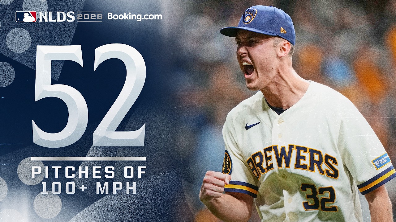 Jacob Misiorowski throws 52 pitches AT 100+ MPH during a STRONG START in NLDS Game 1! 🔥😮‍💨