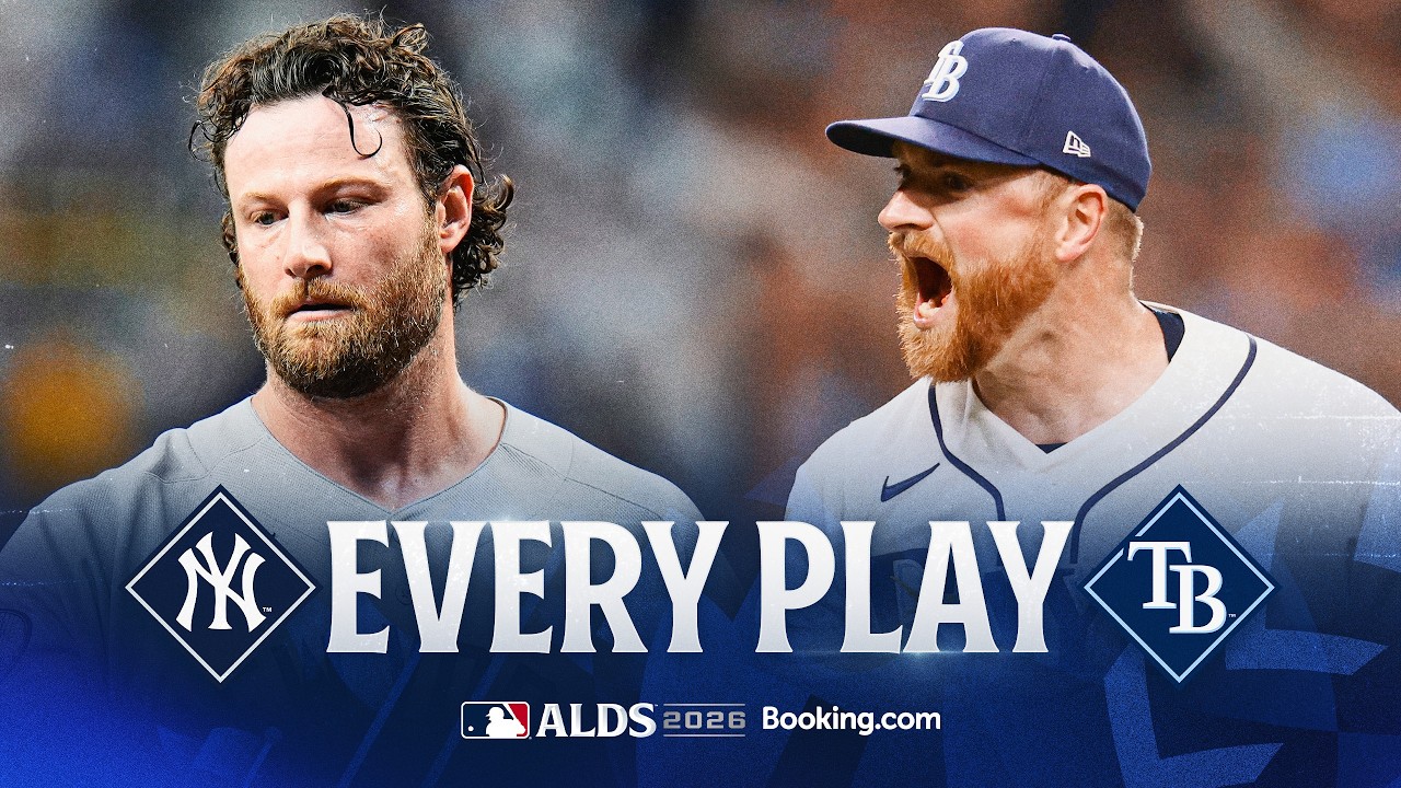 EVERY PLAY from Yankees vs. Rays ALDS Game 1