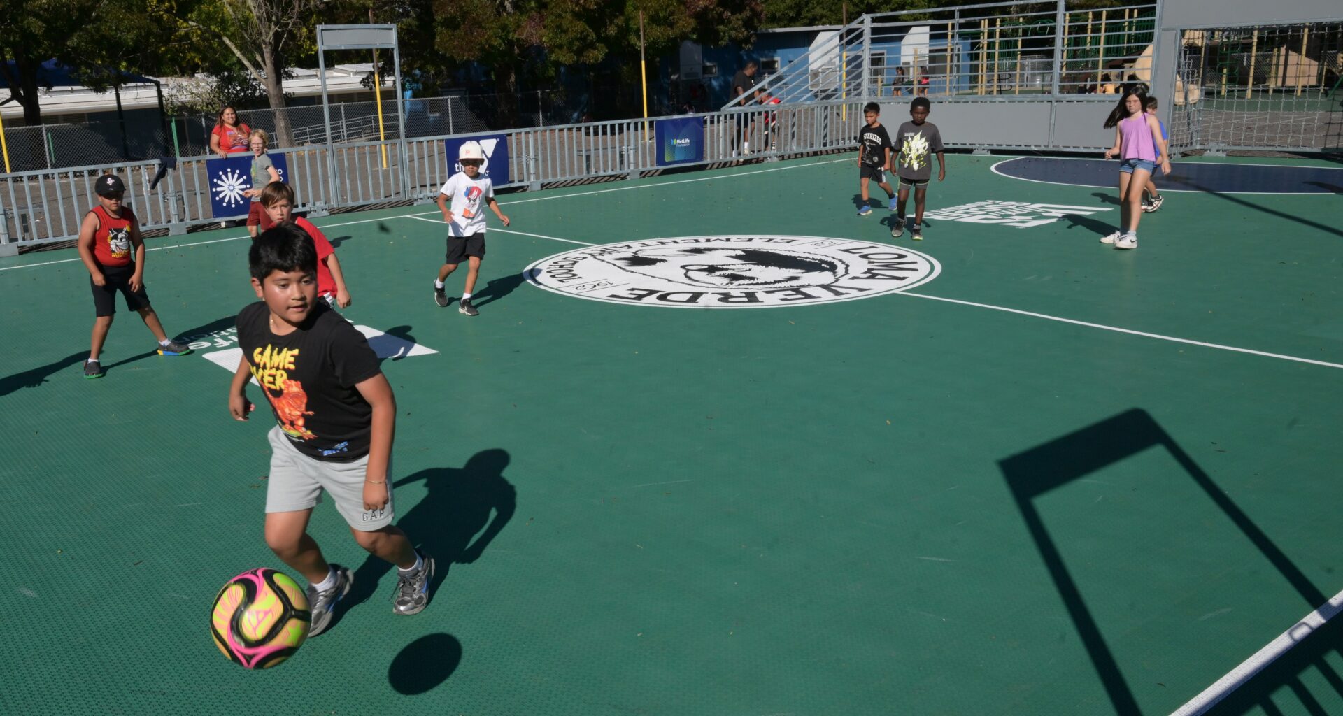 Novato elementary school gets soccer mini-field