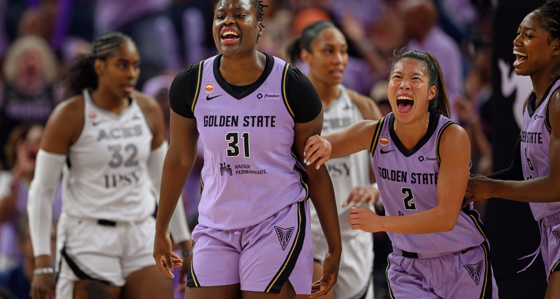 Valkyries beat Las Vegas Aces in WNBA semifinals Game 1
