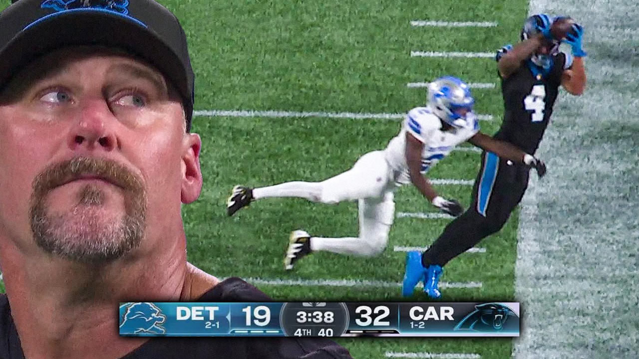 ARE THE SUNDAY NIGHT LIGHTS TOO BRIGHT?! Lions vs Panthers Week 4 Ending