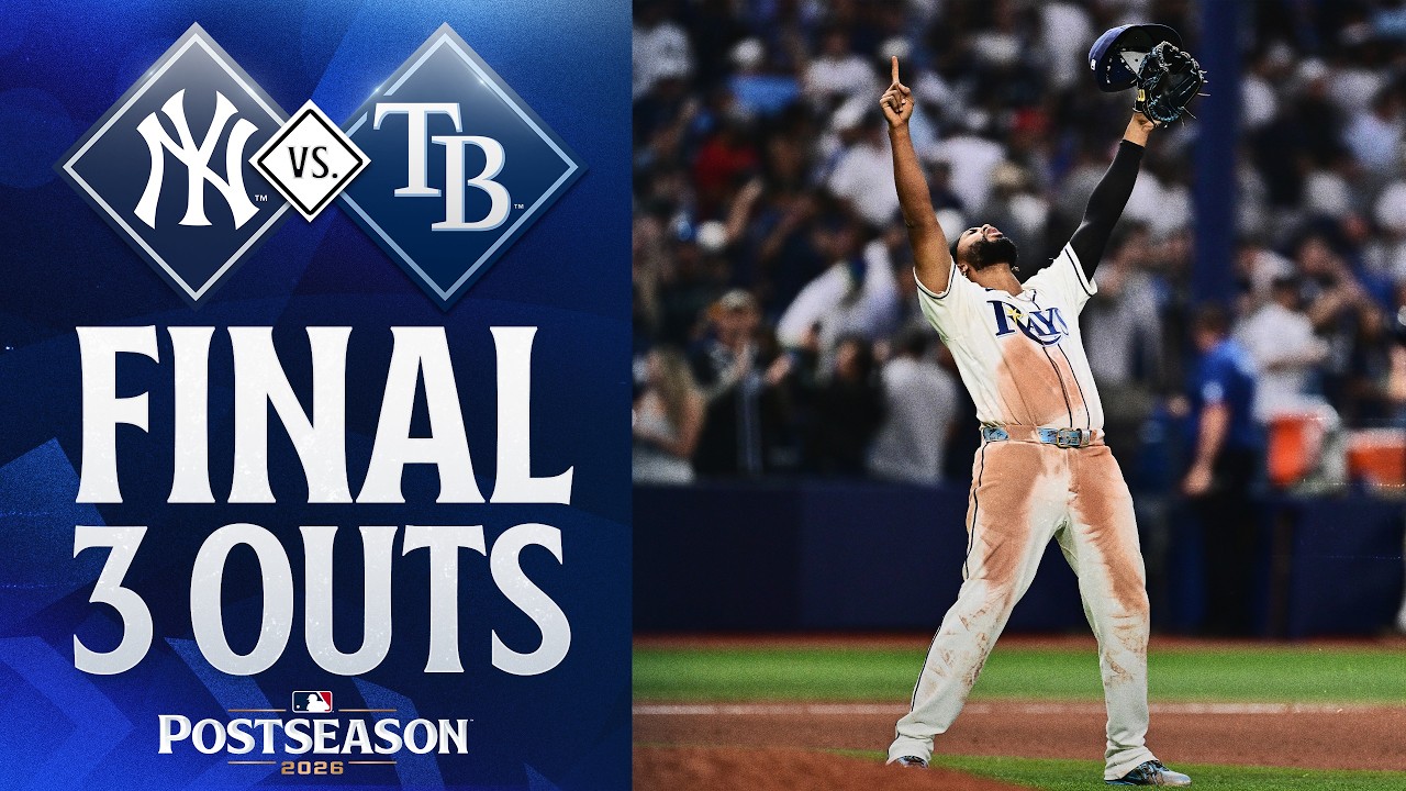 FULL 9th INNING: Bryan Baker LOCKS IT DOWN to secure the Rays' 2-0 SERIES LEAD in the ALDS 😮‍💨
