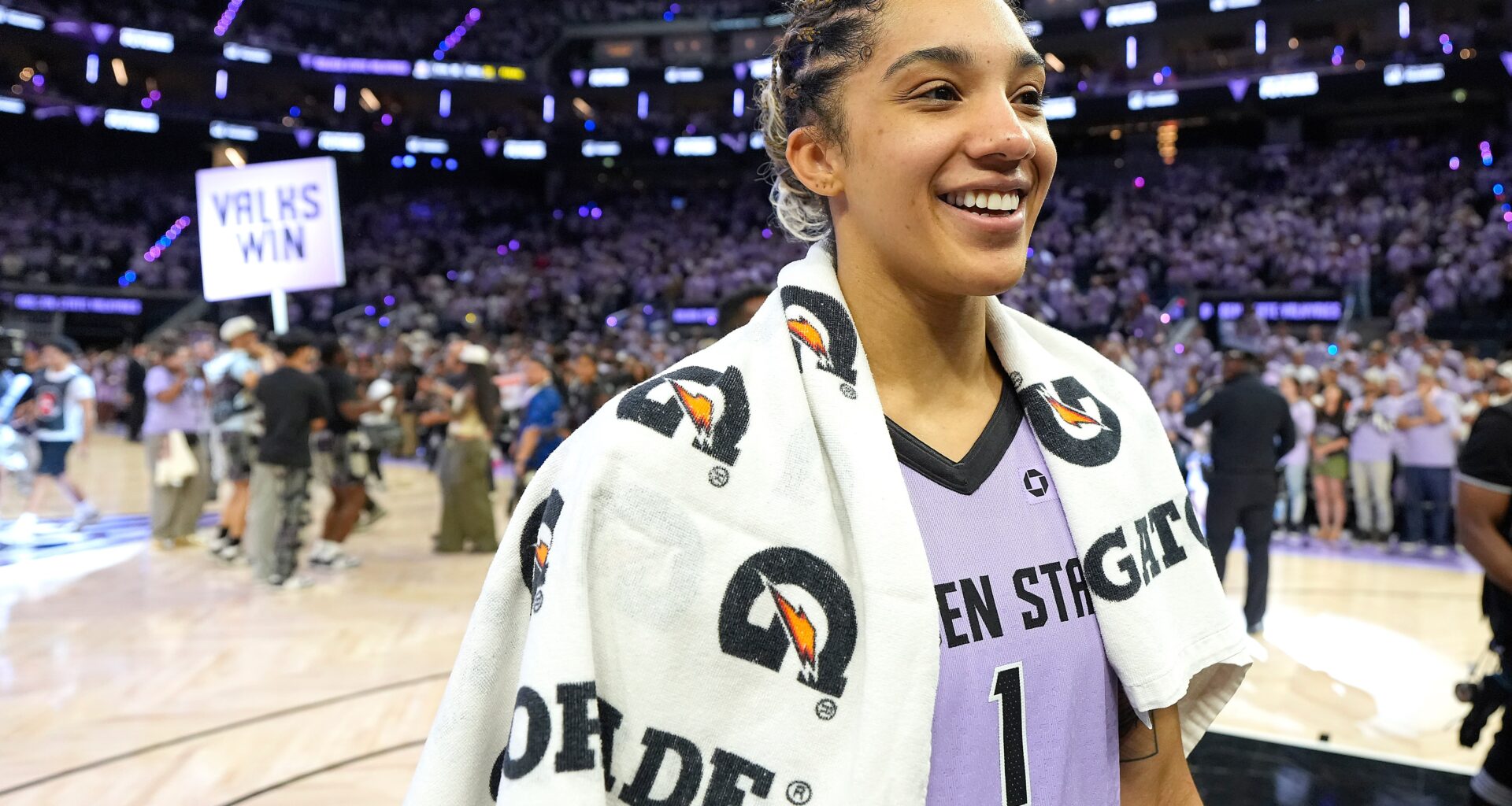 Gabby Williams turning into playoff superhero for Valkyries