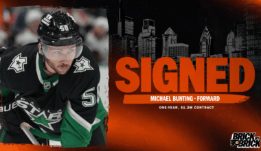 Flyers Sign Michael Bunting to One-Year Contract