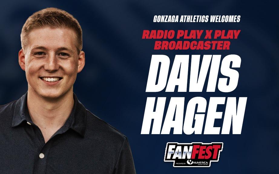 Davis Hagen Named New Radio Voice of Gonzaga Women's Basketball