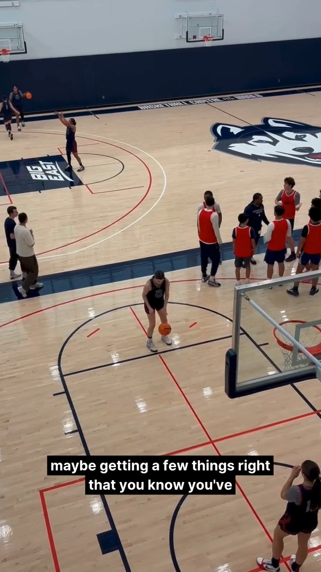 Huskies prepare for upcoming exhibition game vs. Syracuse