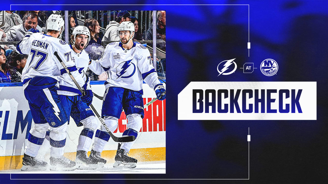 The Backcheck: Hagel hat trick, Vasilevskiy central as Bolts win fourth straight