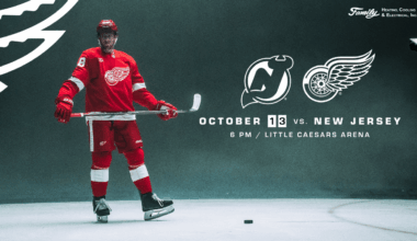 PREVIEW: Tuesday’s Eastern Conference clash at Little Caesars Arena pits Red Wings against Devils