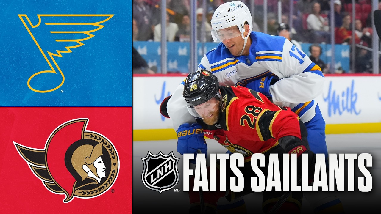 Blues vs Sénateurs | 13/10/26 | Faits saillants