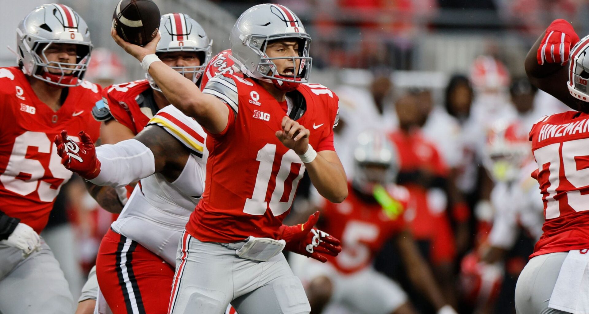 College football Week 7: Ohio State-Indiana and Notre Dame-BYU among six Top 25 matchups