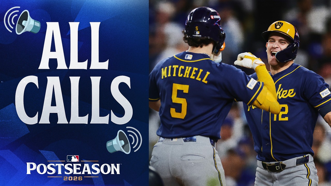 ALL CALLS: The Brewers FLIP THE SCRIPT with back-to-back homers in Game 3 of the NLCS! 🔊