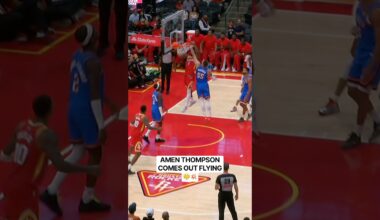 Amen Thompson Takes Flight In The First 5 Minutes 🚀🔥