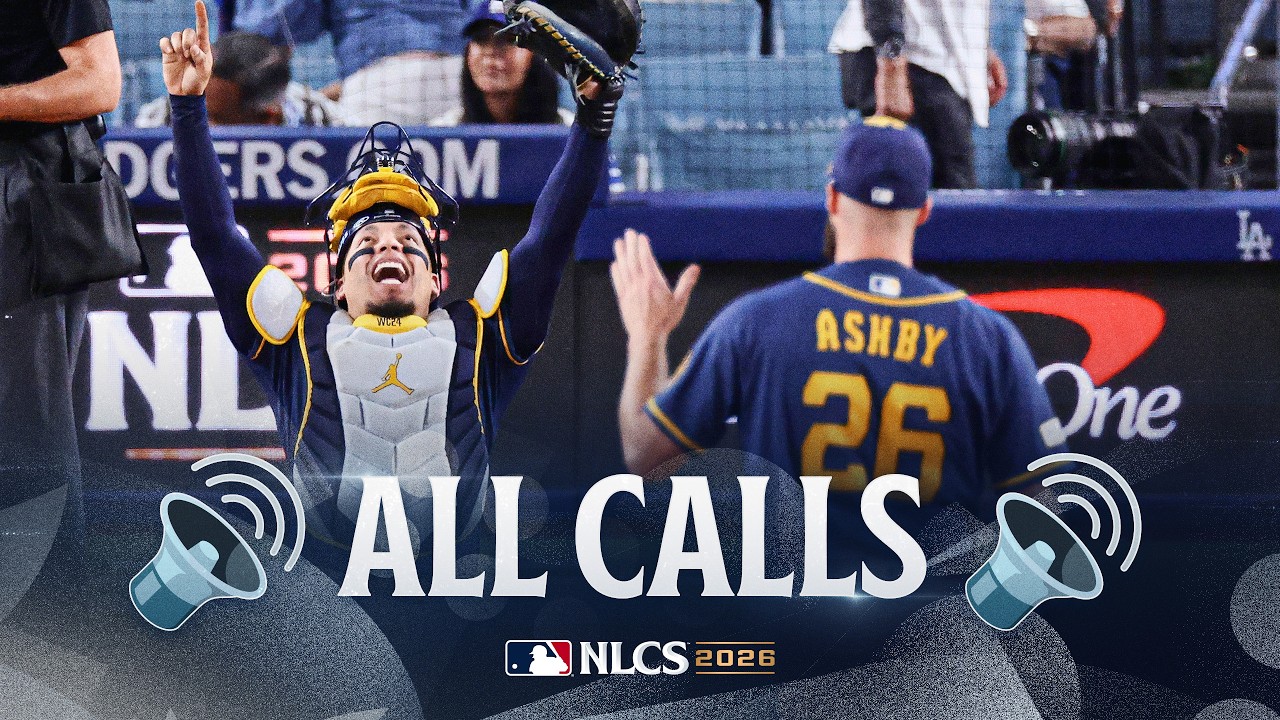 THE FINAL OUT! All calls of the Brewers' 2026 NLCS sweep vs. the Dodgers! | MLB Highlights