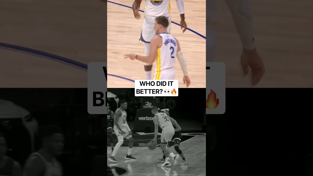 Steph Curry vs. Podz 😂 Who Did It Better?