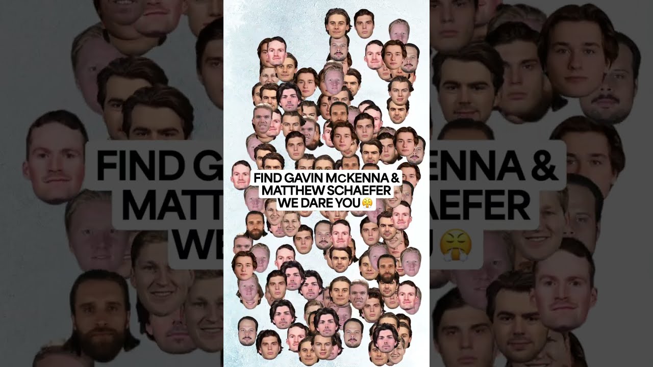 Try finding Gavin McKenna and Matthew Schaefer 🔎 👀