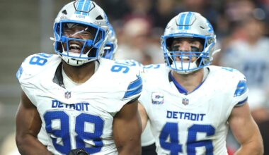 Lions' D.J. Wonnum Fined $12,611 by NFL for Hip-Drop Tackle