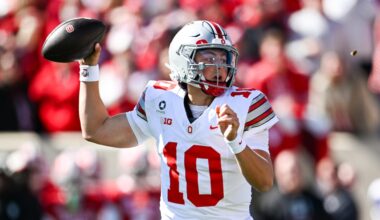 Julian Sayin Injured, Latest Updates on Ohio State QB's Status After Exit vs. Indiana