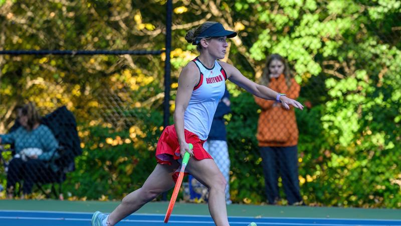 Hartford Women's Tennis Falls to University of New England 7-0