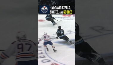 "I'm Connor McDavid, that's why" 😮‍💨🔥