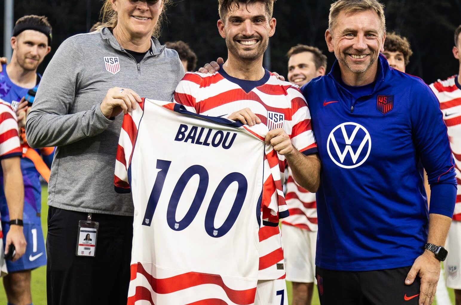 Adam Ballou Celebrates 100th Cap with U.S. Men’s CP National Team