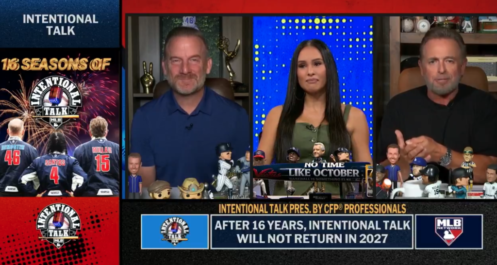 'Intentional Talk' coming to an end after 16 years on MLB Network
