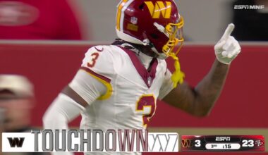 STEFON DIGGS GETS THE FIRST TD FOR THE COMMANDERS