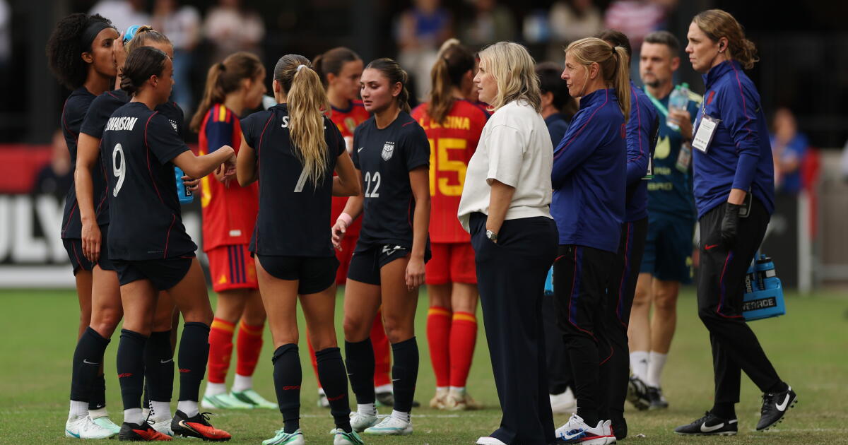Emma Hayes says U.S. women are chasing the rest of the world
