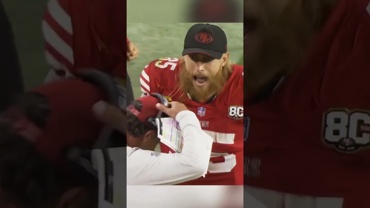 George Kittle always brings the vibes 😭