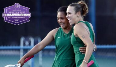Women's Tennis Splits Singles, Sweeps Doubles in Mountain West Fall Invitational