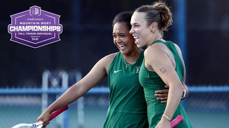 Women's Tennis Splits Singles, Sweeps Doubles in Mountain West Fall Invitational