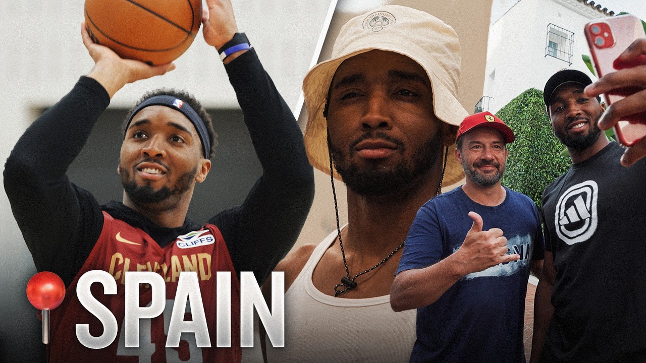 We Went To Spain With Donovan Mitchell For Cavaliers Training Camp 🌍