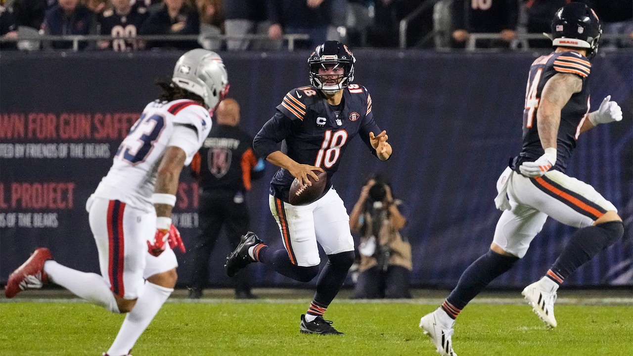 Caleb Williams' best plays from 2-TD game vs. Patriots | Week 7