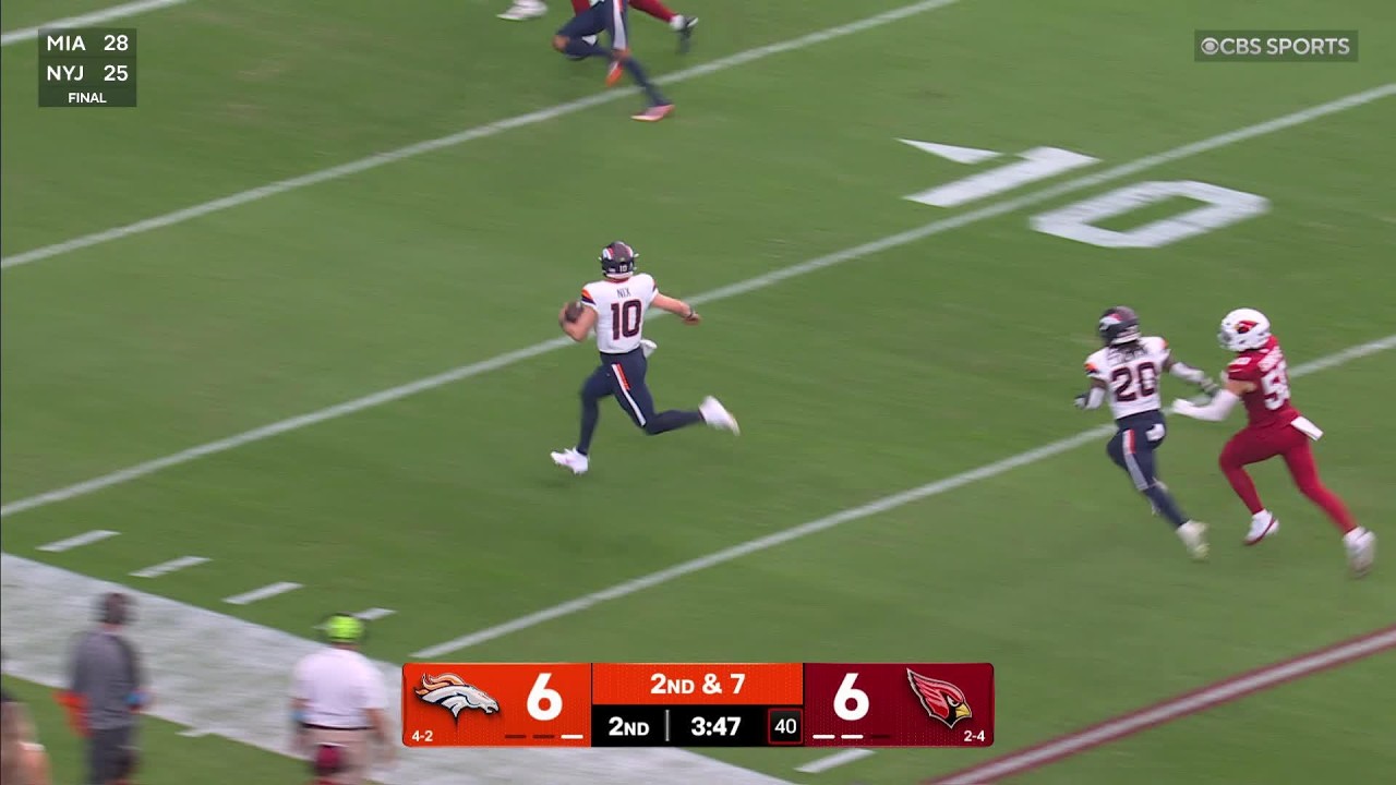BO NIX 62-YARD TD RUN!