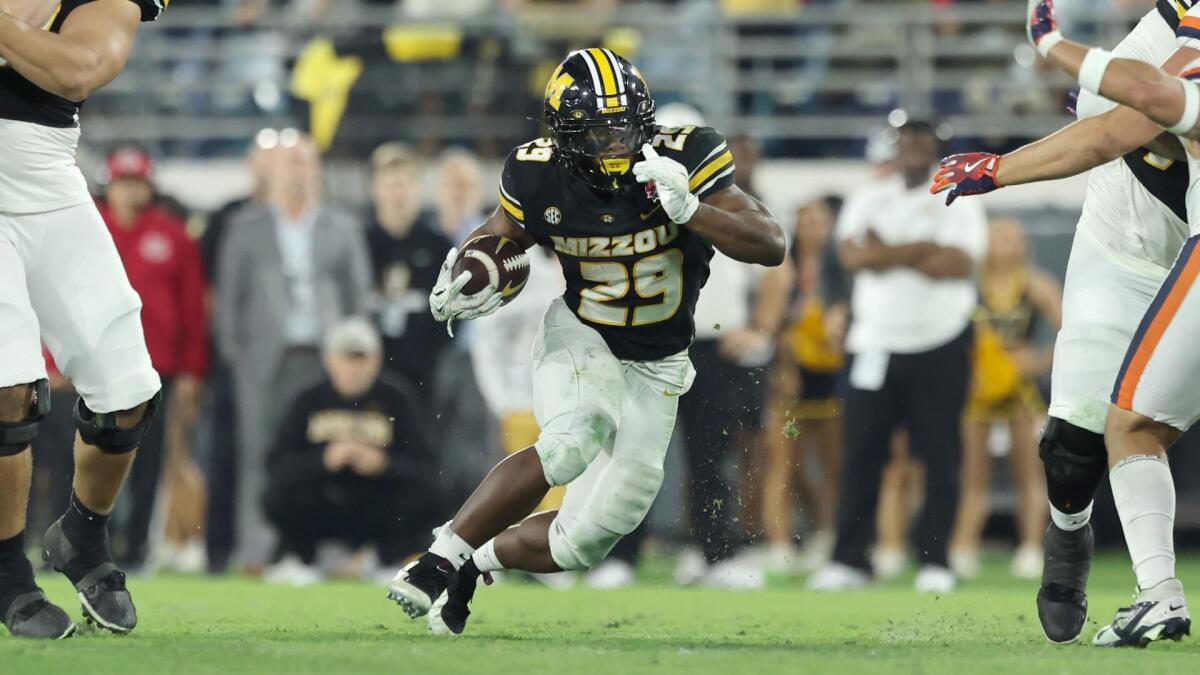 Missouri RB Ahmad Hardy returning to practice amid recovery from gunshot wound