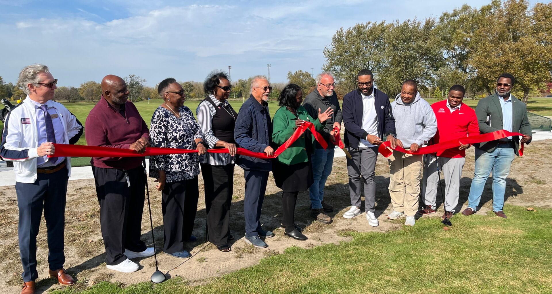 Gary opens new $173,000 South Gleason Park Golf Range