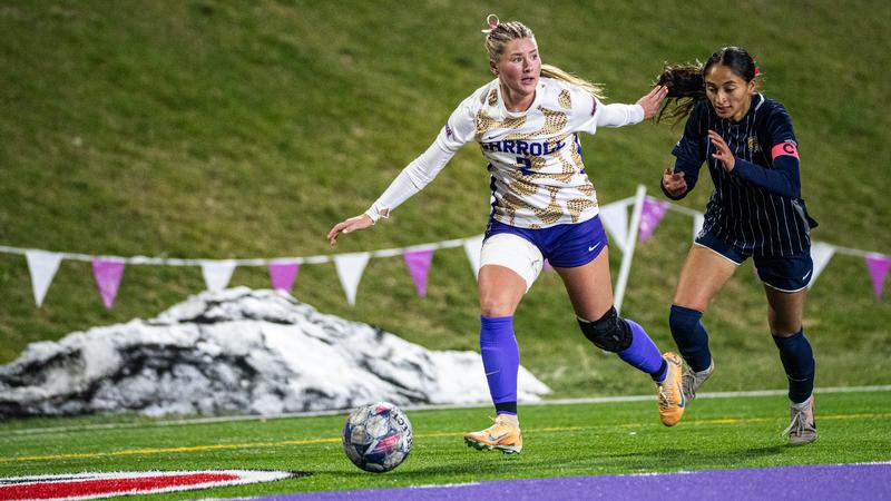 Carroll Women Punch Ticket to CCC Championship with 1-0 Win Over Corban