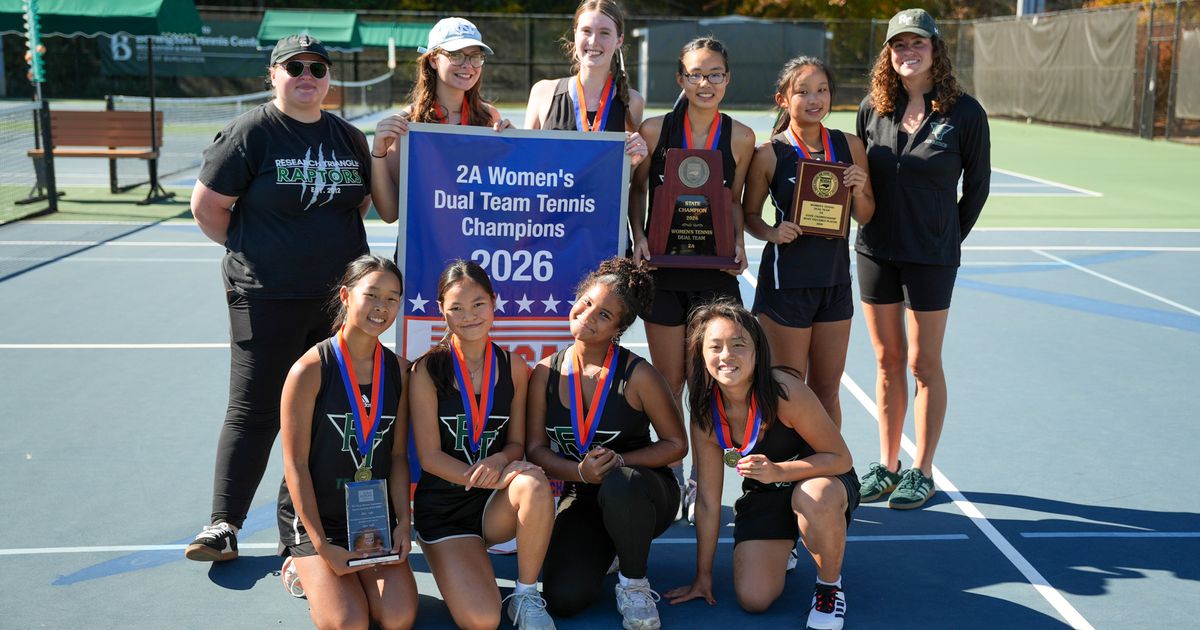 Research Triangle repeats as 2A girls tennis dual team state champion :: HighSchoolOT.com
