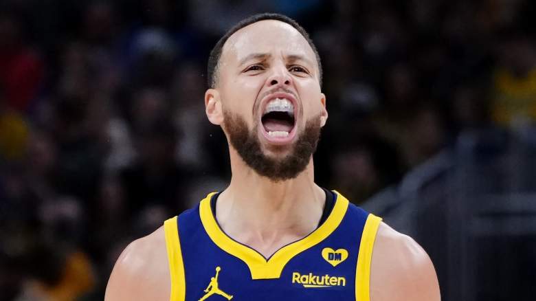 Stephen Curry #30 of the Golden State Warriors